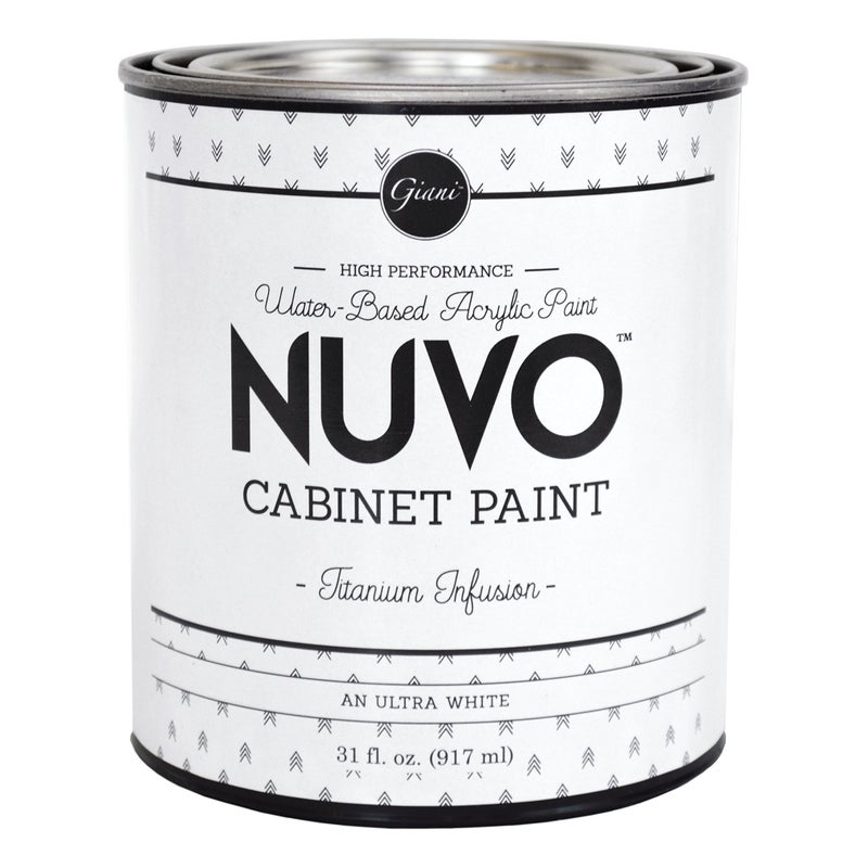 Giani Nuvo Cabint Paint, Titanium Infusion (Quart) - Image 3